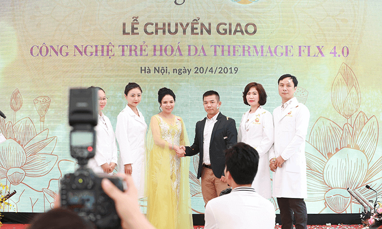 Lễ chuyển giao công nghệ trẻ hoá Thermage FLX 4.0