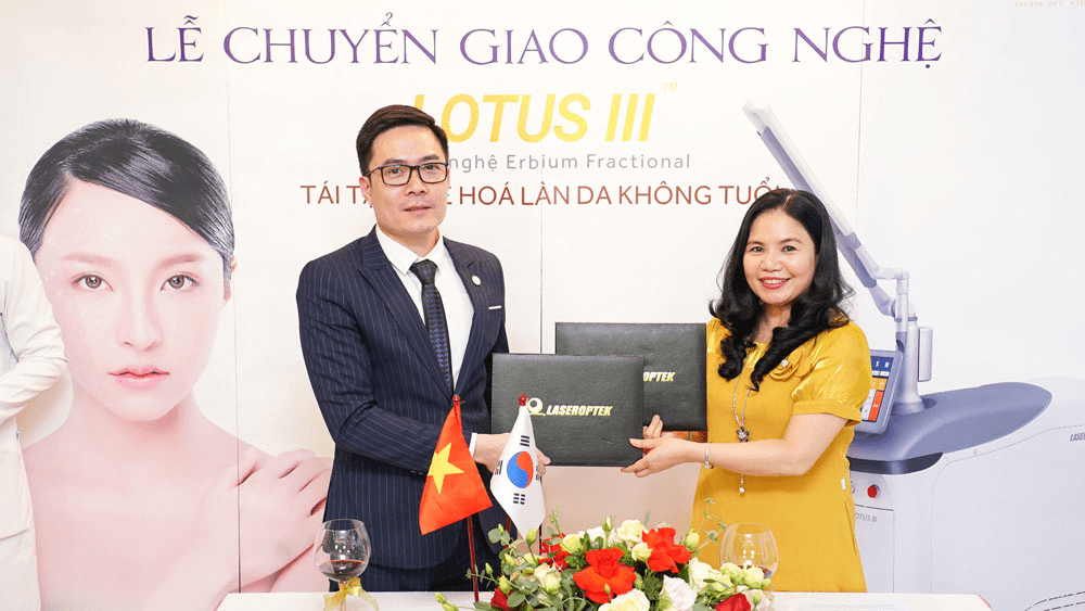 Thẩm mỹ viện SKS đầu tư công nghệ trẻ hóa da mới nhất Lotus III Hàn Quốc