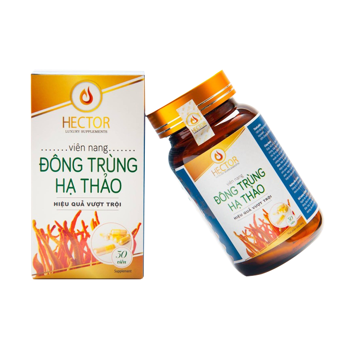 Viên nang ĐTHT Hector 100% (Lọ 30 viên x 250mg)