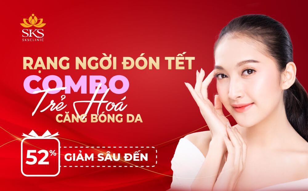 RẠNG NGỜI ĐÓN TẾT - COMBO TRẺ HÓA CĂNG BÓNG DA GIẢM SÂU ĐẾN 52%