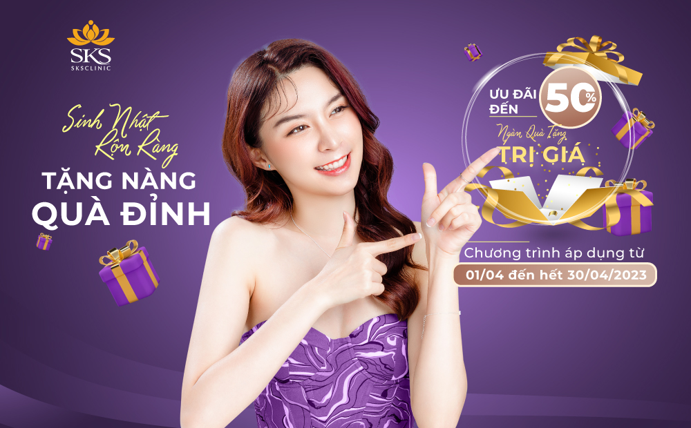 SINH NHẬT RỘN RÀNG, TẶNG NÀNG QUÀ ĐỈNH | ƯU ĐÃI ĐẾN 50%