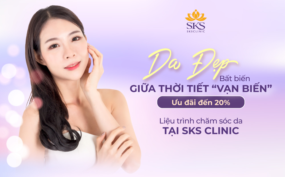 DA ĐẸP BẤT BIẾN GIỮA THỜI TIẾT 'VẠN BIẾN' - CHĂM SÓC DA ƯU ĐÃI ĐẾN 20%