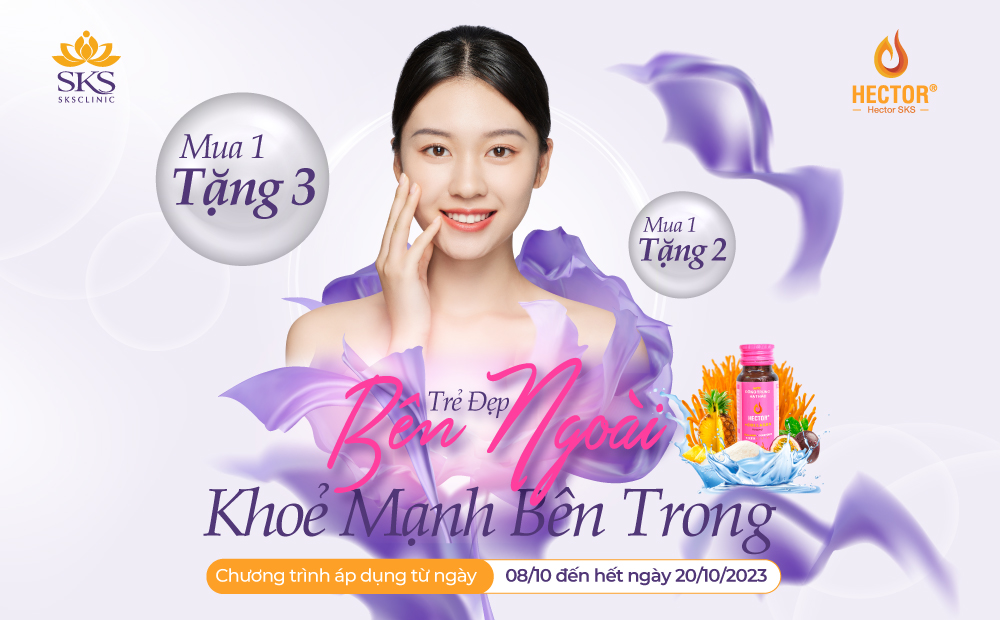 [ƯU ĐÃI NHÂN NGÀY 20/10] TRẺ ĐẸP BÊN NGOÀI - KHỎE MẠNH BÊN TRONG