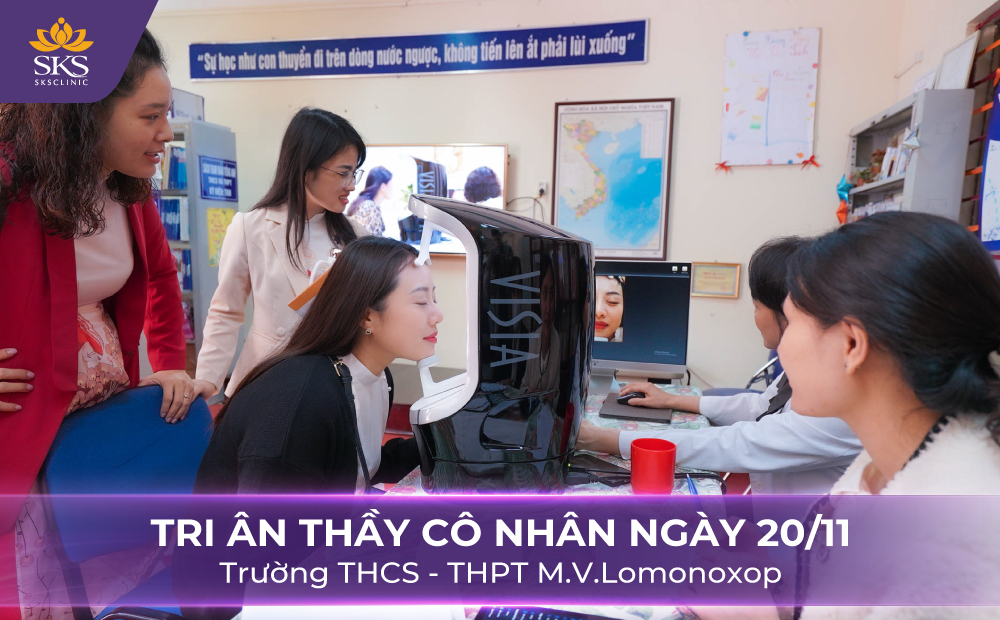 TRI ÂN THẦY CÔ NHÂN NGÀY 20/11 TRƯỜNG THCS - THPT M.V.LOMONOXOP