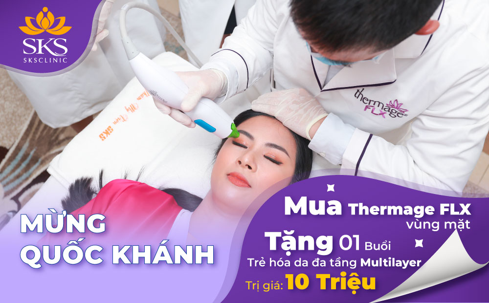 MỪNG QUỐC KHÁNH, CƠ HỘI VÀNG ĐỂ SỞ HỮU LÀN DA TRẺ TRUNG CÙNG SKS CLINIC